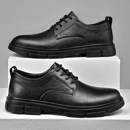 Herren elegante Schnürschuhe mit rutschfester Sohle R&B