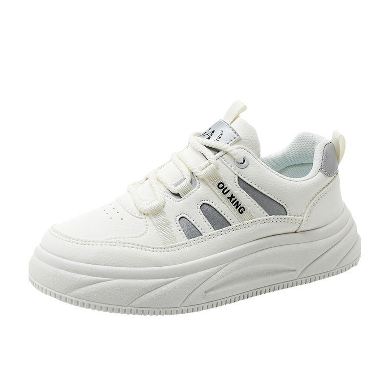 Damen Sportliche Sneakers mit dämpfender Laufsohle und atmungsaktiver Obermaterialstruktur R&B