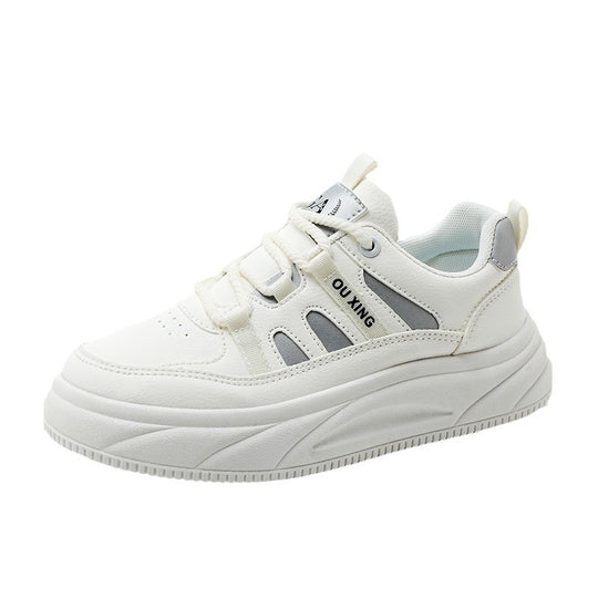 Damen Sportliche Sneakers mit dämpfender Laufsohle und atmungsaktiver Obermaterialstruktur R&B