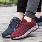 Damen Sportliche Freizeitschuhe mit rutschfestem Profil und elastischem Schnellverschluss R&B