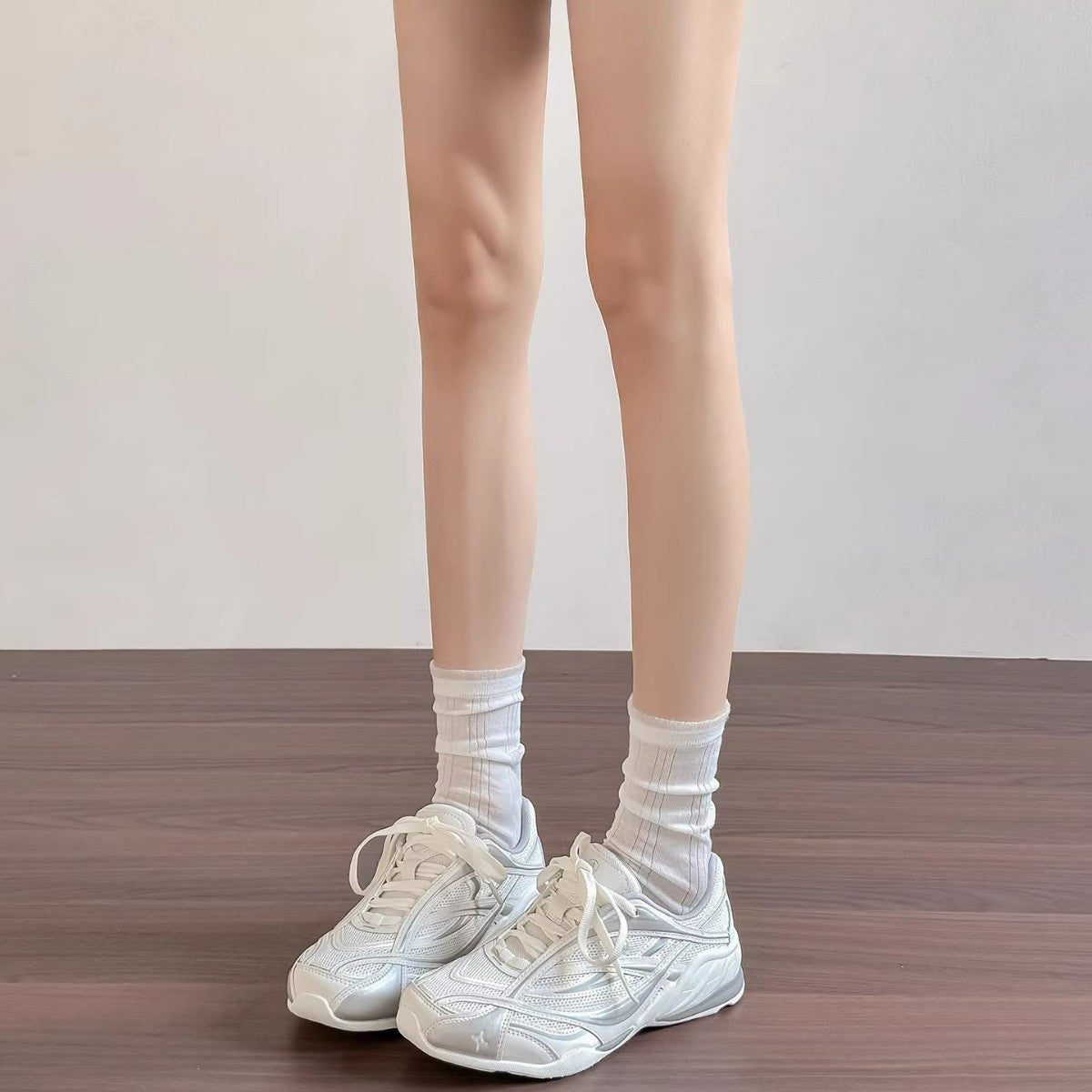 Damen Sportliche Laufschuhe mit atmungsaktivem Mesh-Obermaterial und dämpfendem Fußbett R&B