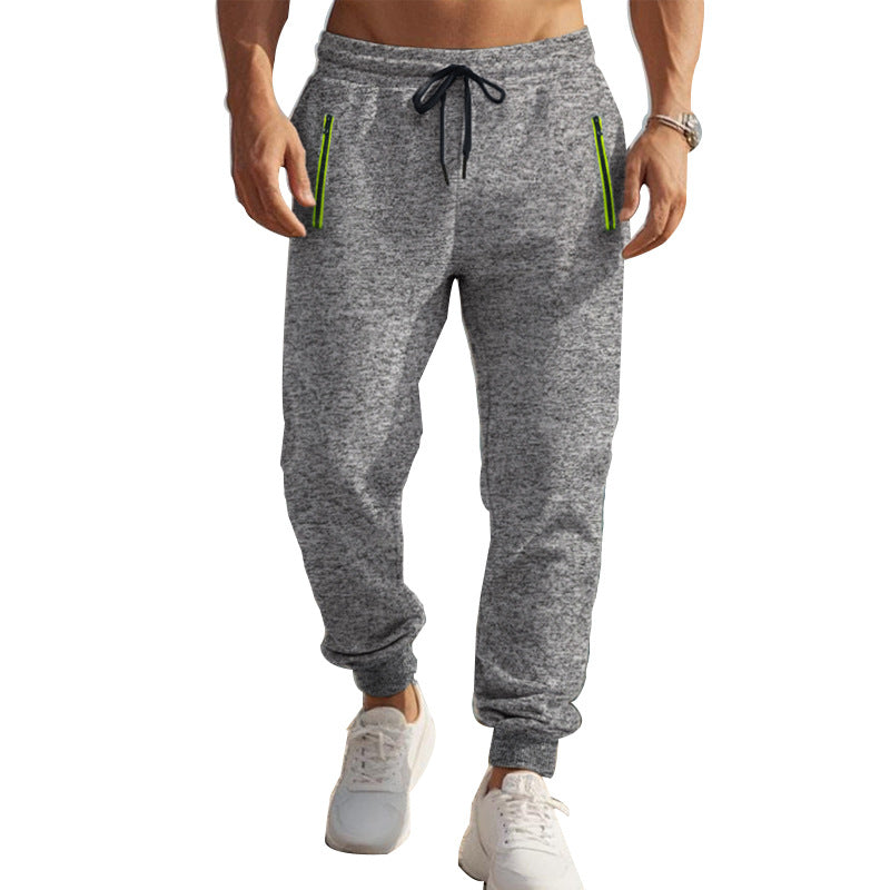 Herren Sportliche Jogginghose mit seitlichen Reißverschlusstaschen