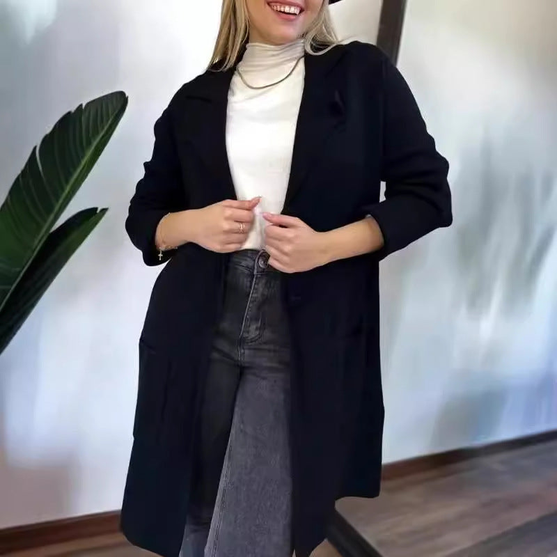 Damen Elegante und bequeme Übergangsjacke mit praktischen Taschen R&B