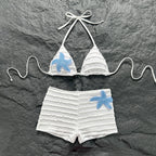 Damen Bikini mit Rüschendesign und bezaubernden Applikationen R&B