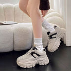 Damen Sportliche Chunky Sneaker mit stabiler Sohle R&B