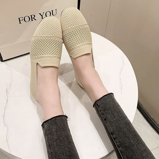 Damen Bequeme und atmungsaktive Slipper R&B