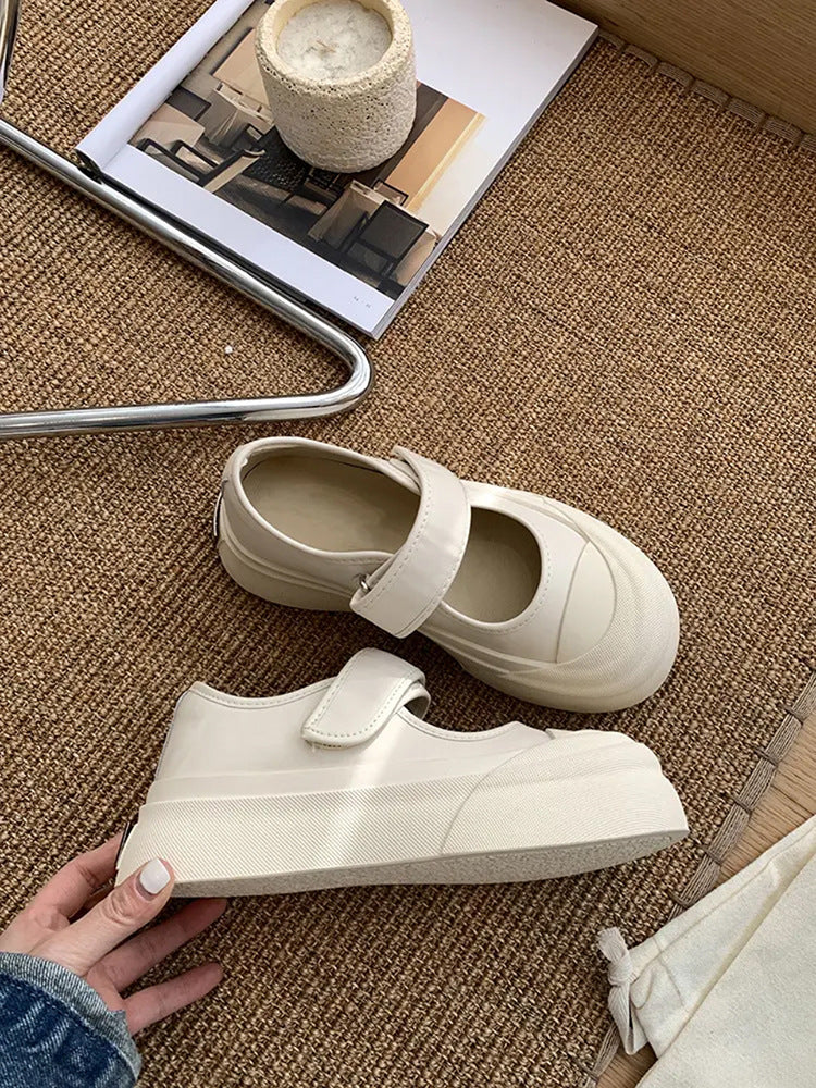 Damen Komfortable Velours-Sneaker mit Klettverschluss R&B