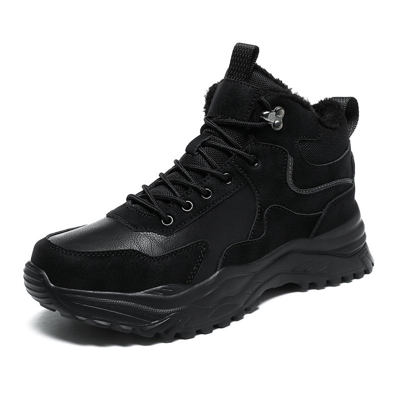 Damen Sportliche Winterstiefel mit strapazierfähigem Obermaterial und rutschfester Sohle