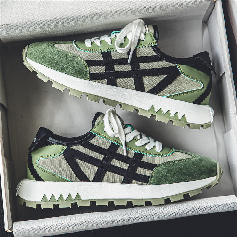 Damen Sportliche Sneaker im Retro-Stil R&B