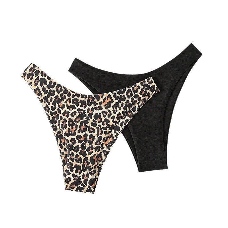 Damen Bikinihose mit sexy V-Ausschnitt und hohem Beinausschnitt R&B