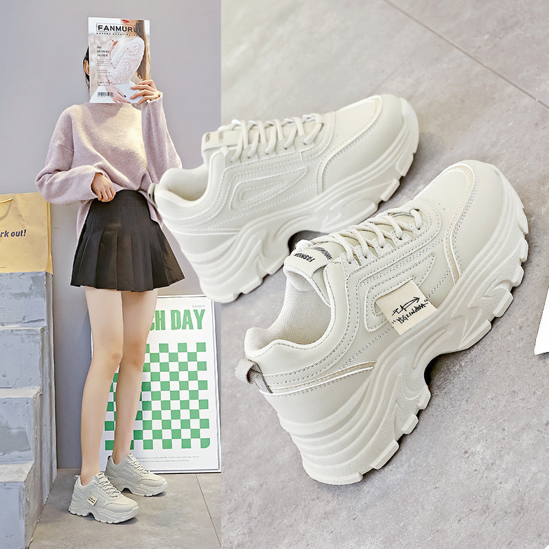 Damen chunky Sneakers mit robustem Profil und ergonomischer Dämpfung R&B