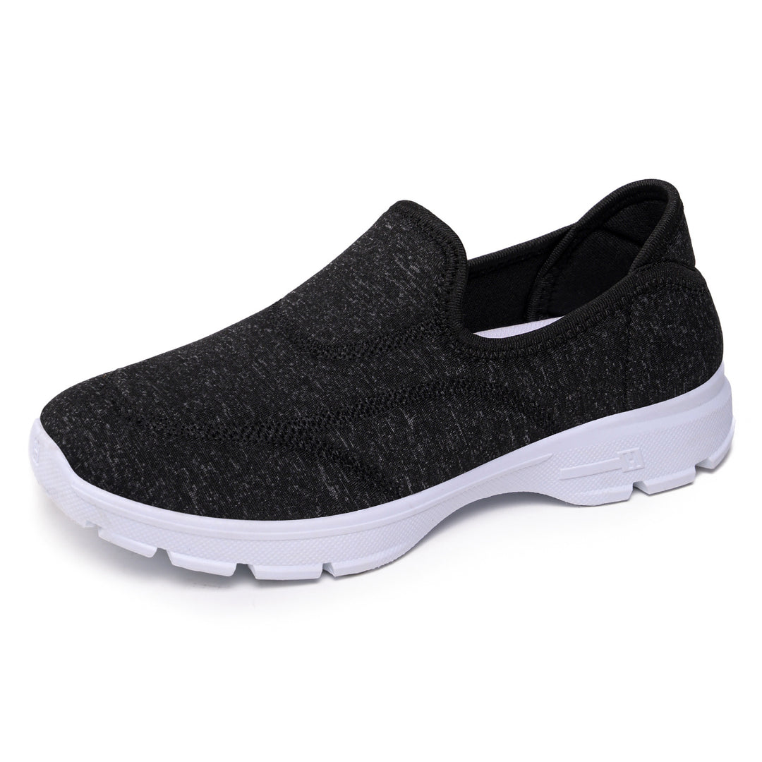 Damen Bequeme Slip-On Sneakers mit rutschfester Sohle und atmungsaktivem Obermaterial R&B