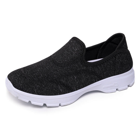 Damen Bequeme Slip-On Sneakers mit rutschfester Sohle und atmungsaktivem Obermaterial R&B