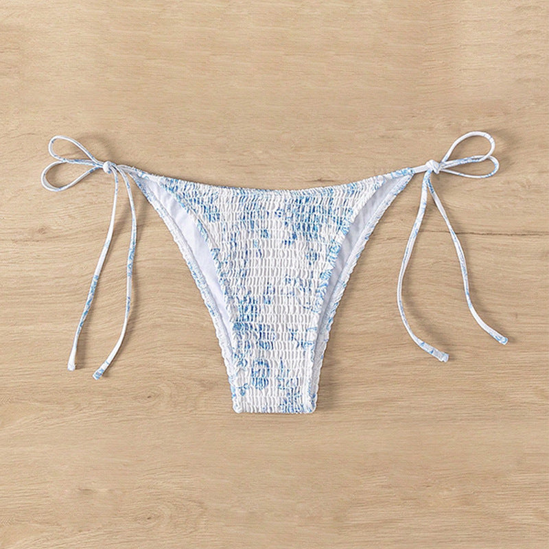 Damen Bikinislip mit verspielten BindR&Bändern R&B