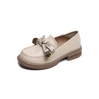 Damen Loafer mit elegantem Schleifen-Detail und bequemem Fußbett