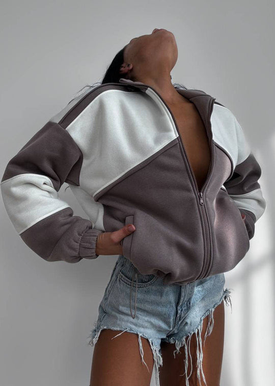 R&B | Panel-Zipper-Jacke