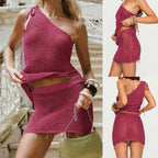 Damen Baderock und Strickjacke R&B