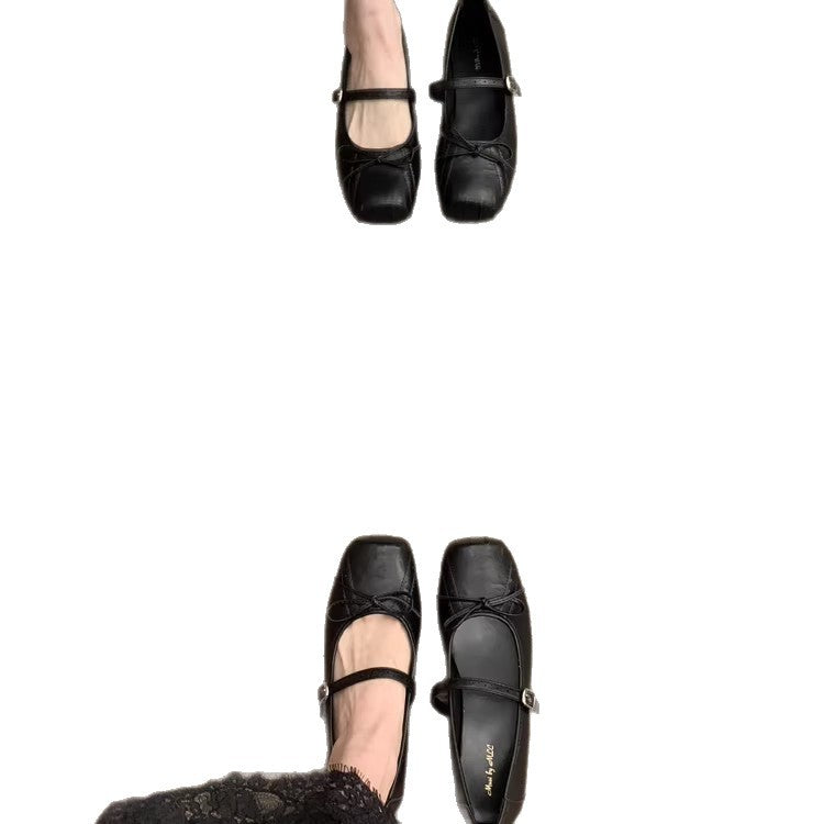 Damen Ballerinas mit zierlicher Schleife und komfortablem Fußbett R&B