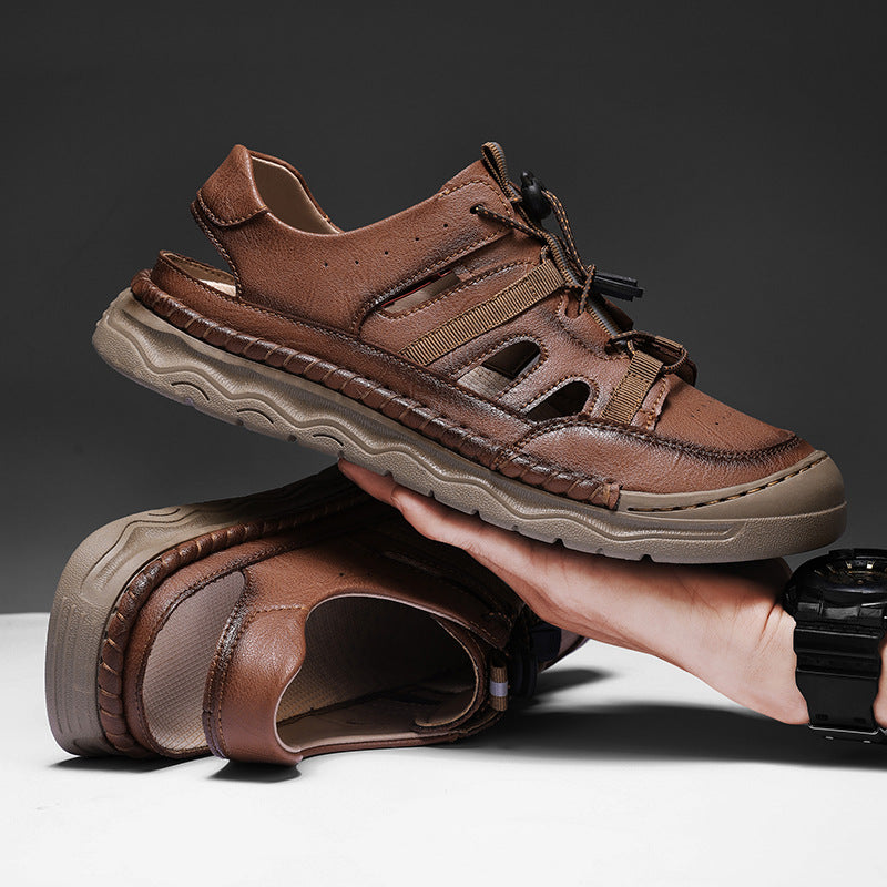 Herren Freizeitsandalen mit verstellbarem Riemen R&B
