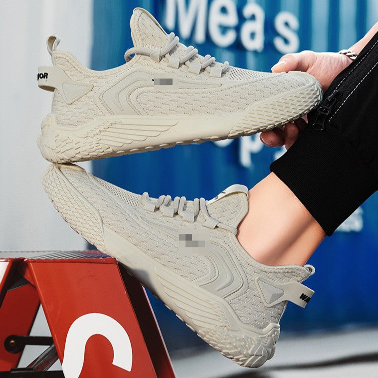 Damen Sportliche High-Performance Sneakers mit flexiblem Netzoberteil R&B