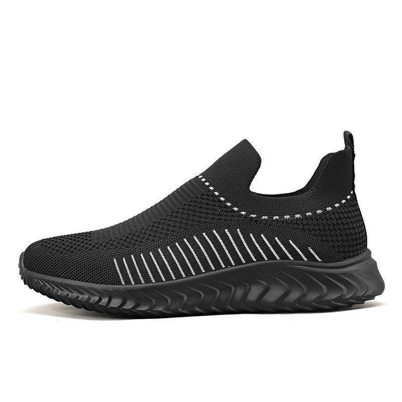 Damen Atmungsaktive Slip-On Sneakers mit elastischem Obermaterial und flexiblem Knöchelschutz R&B