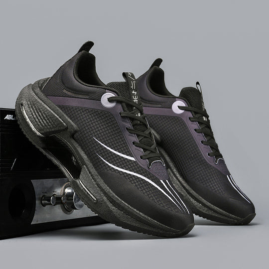 Damen sportliche Leichtathletik-Sneaker mit atmungsaktiver Mesh-Oberfläche R&B