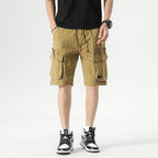 Herren Cargoshorts mit praktischen Taschen und elastischem Bund