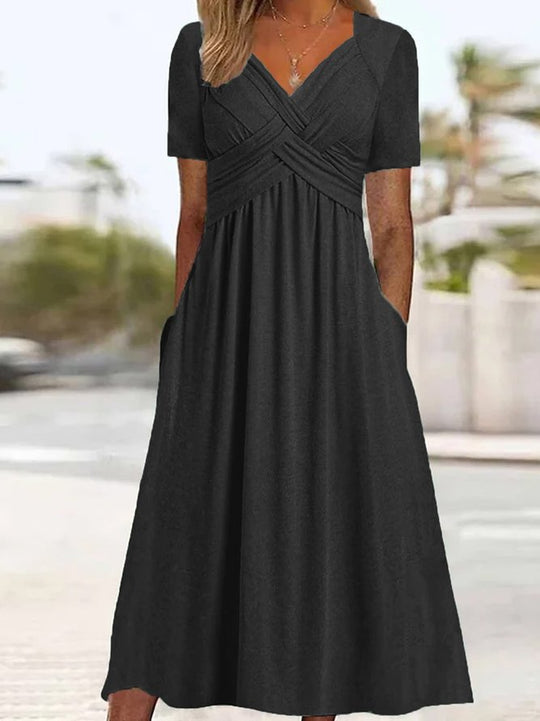 R&B | Crossover Midikleid