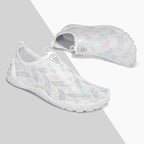 Damen Aqua-Schuhe mit flexiblem Schnellschnürsystem und rutschfestem Profil