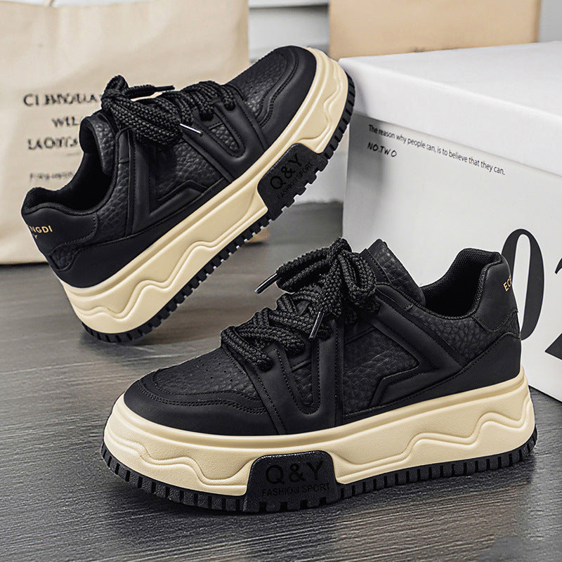 Damen Sportliche Sneakers mit modischer Plateau-Sohle und atmungsaktivem Obermaterial R&B