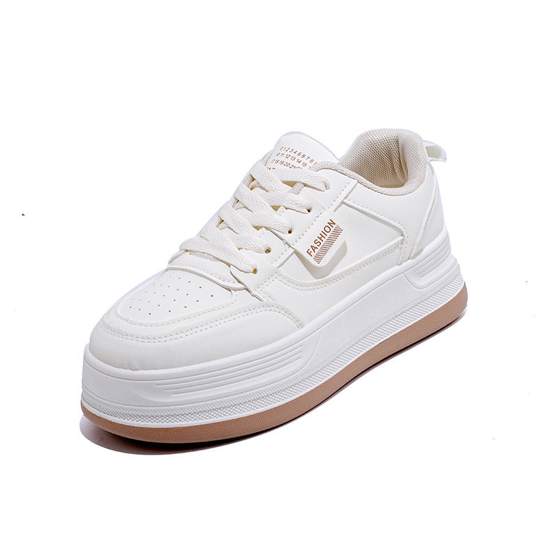 Damen modische Sneakers mit dicker Sohle und atmungsaktiver Oberfläche R&B