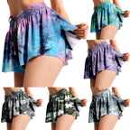 Damen luftige Sportshorts mit voluminösem Schnitt und elastischem Bund R&B