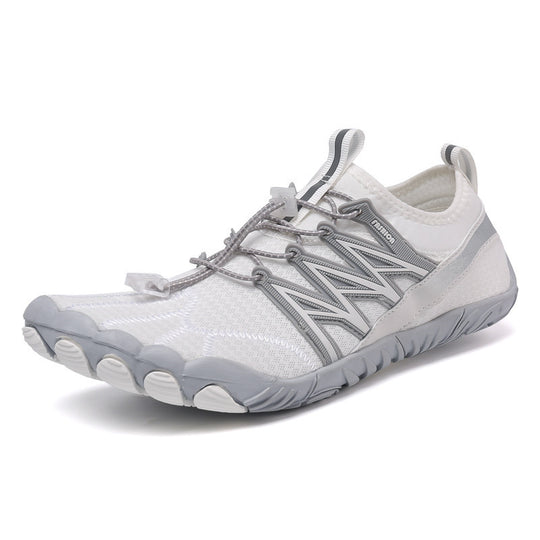 Damen Barfuß-Sportschuhe mit rutschfester Sohle und elastischem Schnellschnürsystem R&B