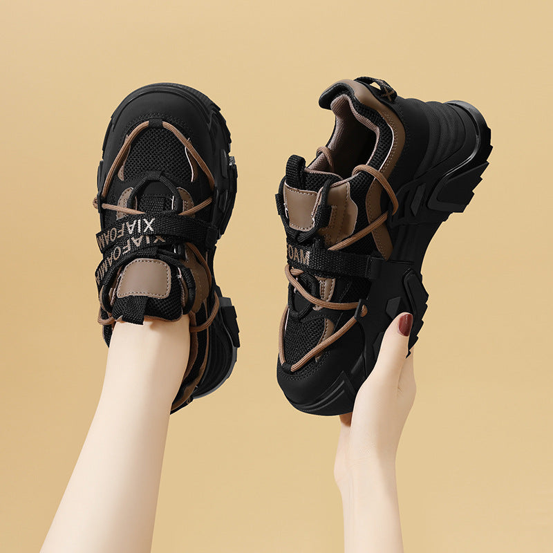 Damen Sportliche Sneakers mit rutschfester Sohle und atmungsaktivem Obermaterial R&B