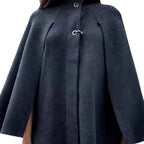 Damen elegante Kapuzenumhang R&B