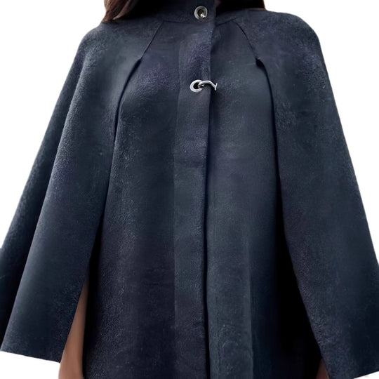 Damen elegante Kapuzenumhang R&B