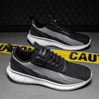Damen Lauf-Sneaker mit atmungsaktiver Mesh-Oberfläche und dämpfender Sohle