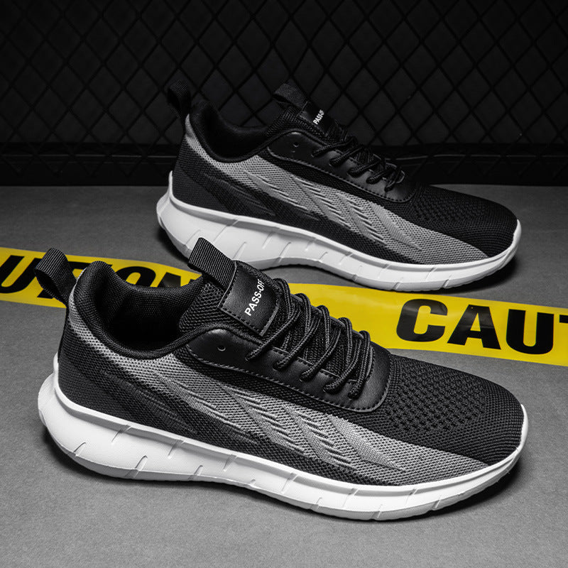 Damen Lauf-Sneaker mit atmungsaktiver Mesh-Oberfläche und dämpfender Sohle