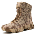 Herren taktische Stiefel mit rutschfester Sohle und verstärktem Knöchelschutz R&B