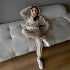 Damen Cord Lounge-Jogginganzug R&B