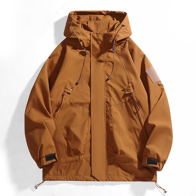 Damen Outdoor-Jacke mit verstellbarer Kapuze und atmungsaktiven Einsätzen R&B