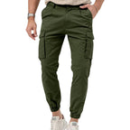 Herren Cargo-Hose mit elastischem Bund und praktischen Utility-Taschen R&B
