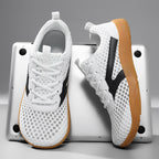 Damen Sportliche Atmungsaktive Sneakers mit flexiblem Obermaterial