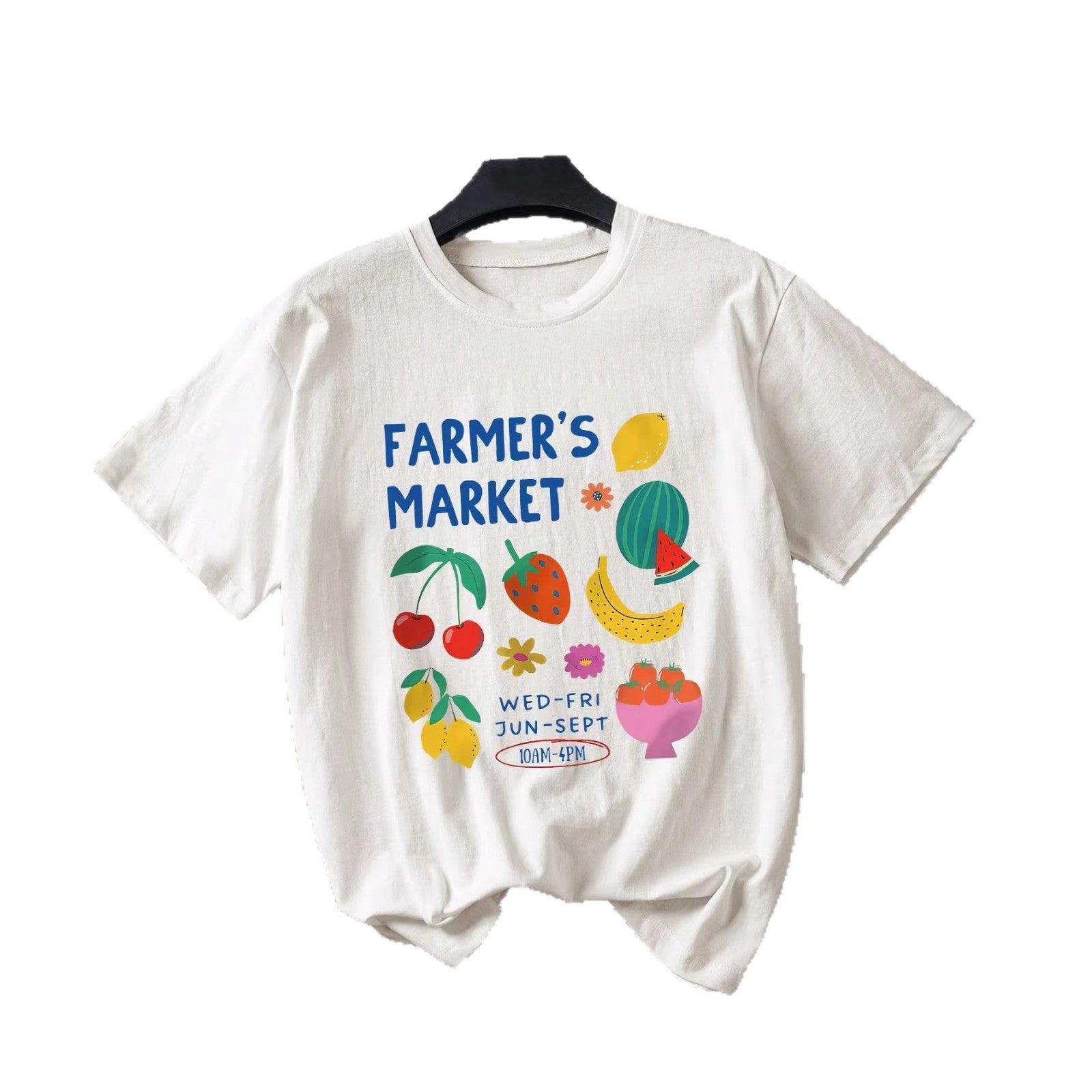 Damen T-Shirt mit kreativem Obst-Design R&B