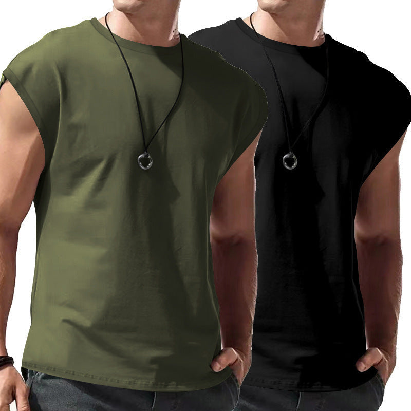 Herren ärmelloses T-Shirt Set R&B