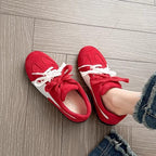 Damen Sportliche Freizeitsneaker mit atmungsaktivem Obermaterial und bequemer Dämpfung R&B