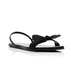Damen elegante Flip-Flops mit raffiniertem Schleifenakzent R&B