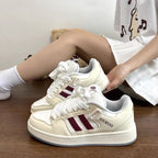 Damen Sportliche Sneakers mit atmungsaktiver Netzstruktur und rutschfester Sohle R&B
