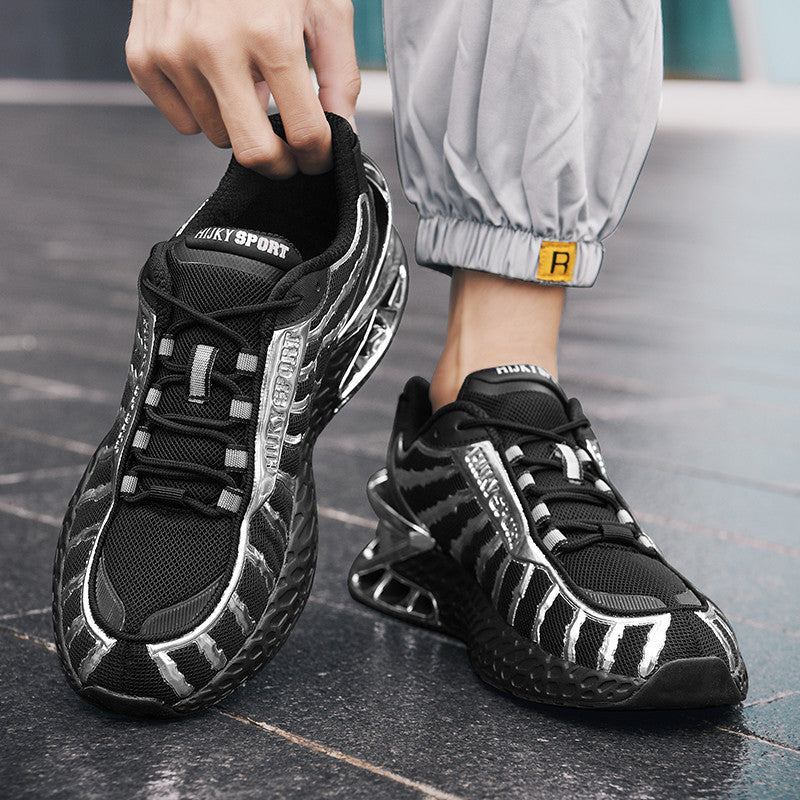 Damen Sportliche Performance Sneakers mit reflektierenden Details R&B