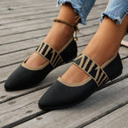 Damen Komfortable und atmungsaktive Ballerinas R&B